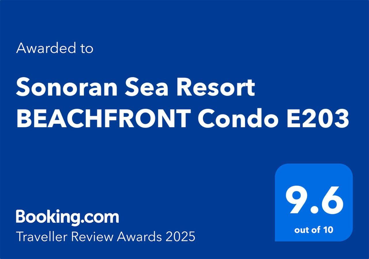 Sonoran Sea Resort Beachfront Condo E203 Rocky Point Exterior photo